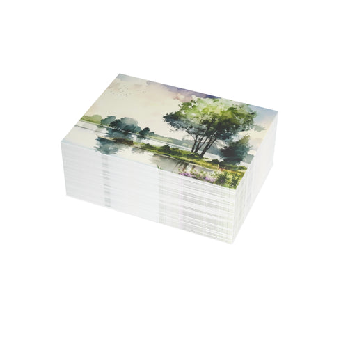 Summer Day by the Lake - Fine Art Greeting Cards